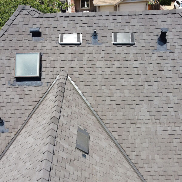 New roof shingles for New home